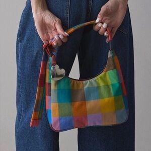 Baggu Madras Mini Shoulder Bag